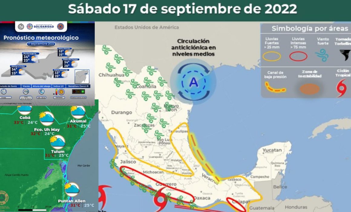 Aumentará el calor y disminuirán lluvias en Quintana Roo