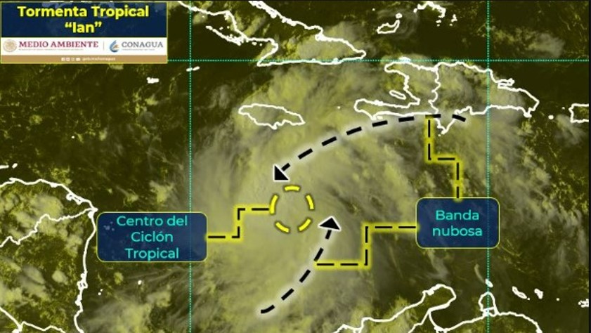 Tormenta Tropical “Ian” se convertirá en huracán categoría 4, afectará Cancún y a toda la península de Yucatán