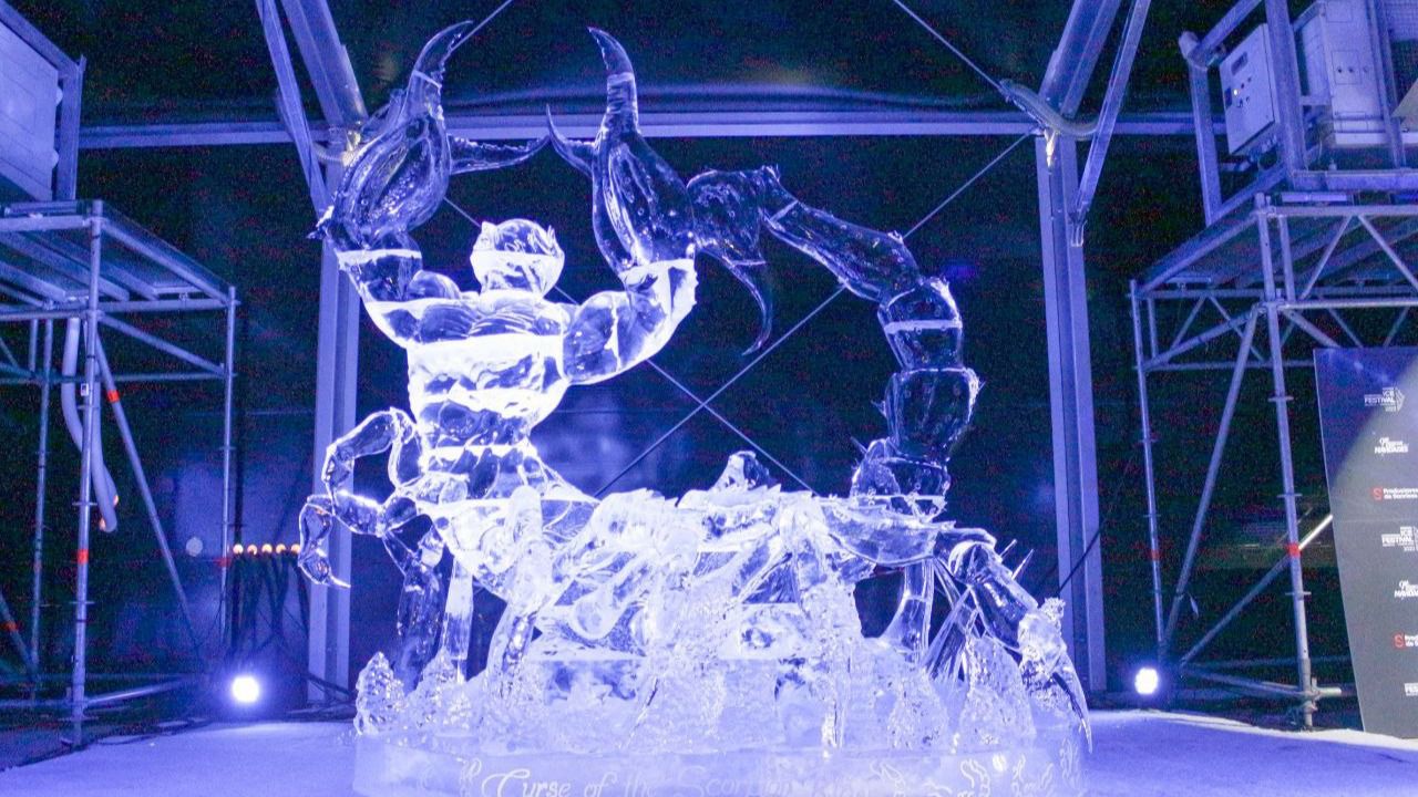 Torrejón acoge el primer Festival Internacional de Esculturas de Hielo