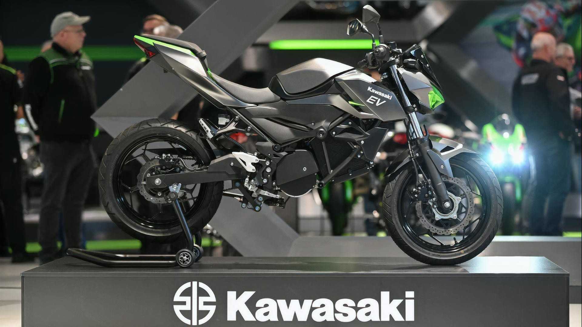 Kawasaki presenta su prototipo eléctrico en Intermot 2022