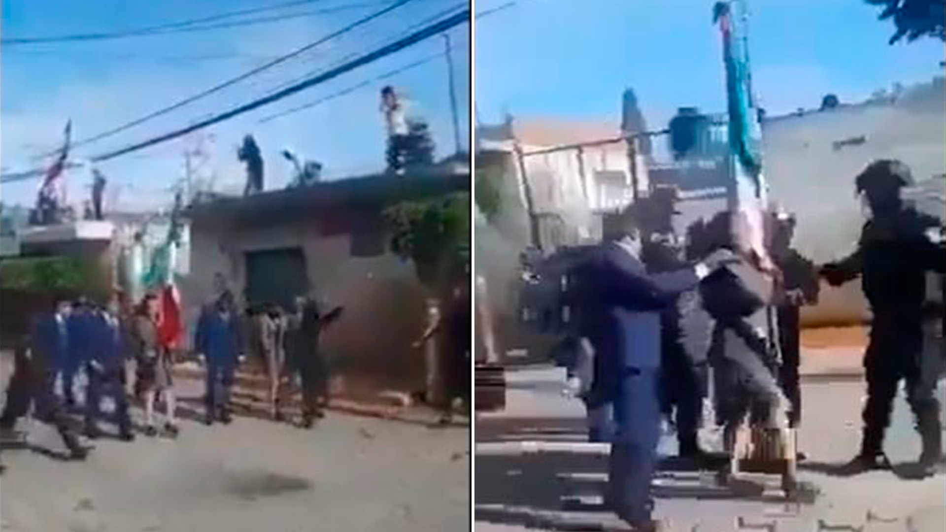 Con huevos y globos con agua: así recibieron a política de Morena en un desfile en Tlaxcala