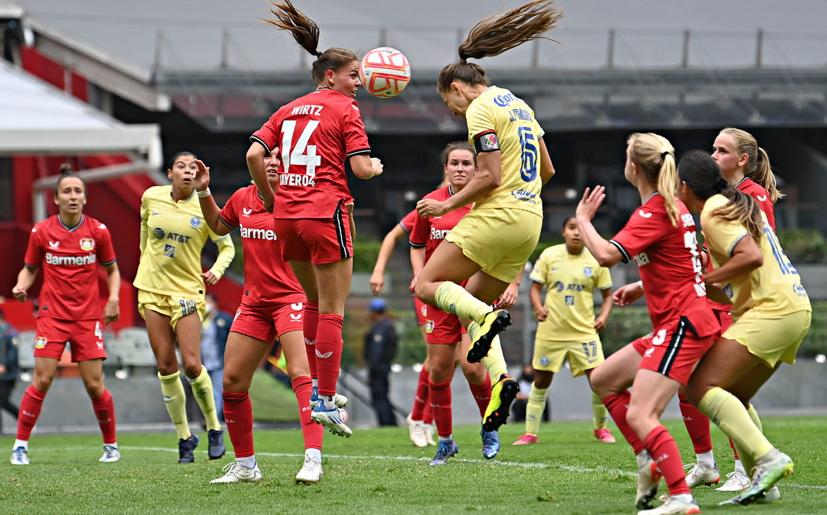 Amistoso internacional: América le ganó 1-0 a Bayer Leverkusen con gol de Janelly Farías