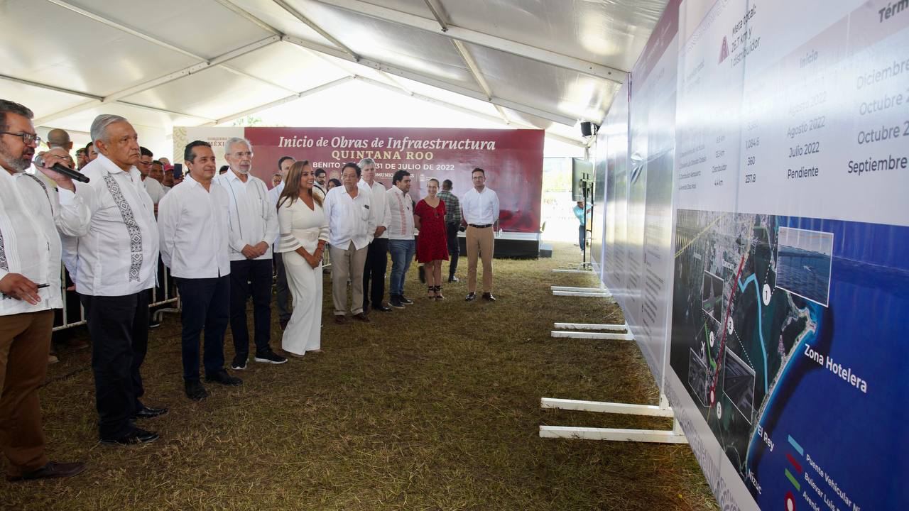 Reconoce AMLO aporte de Cancún: ‘hay que devolverle algo’