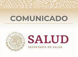 Comunicado de prensa Secretaría de Salud