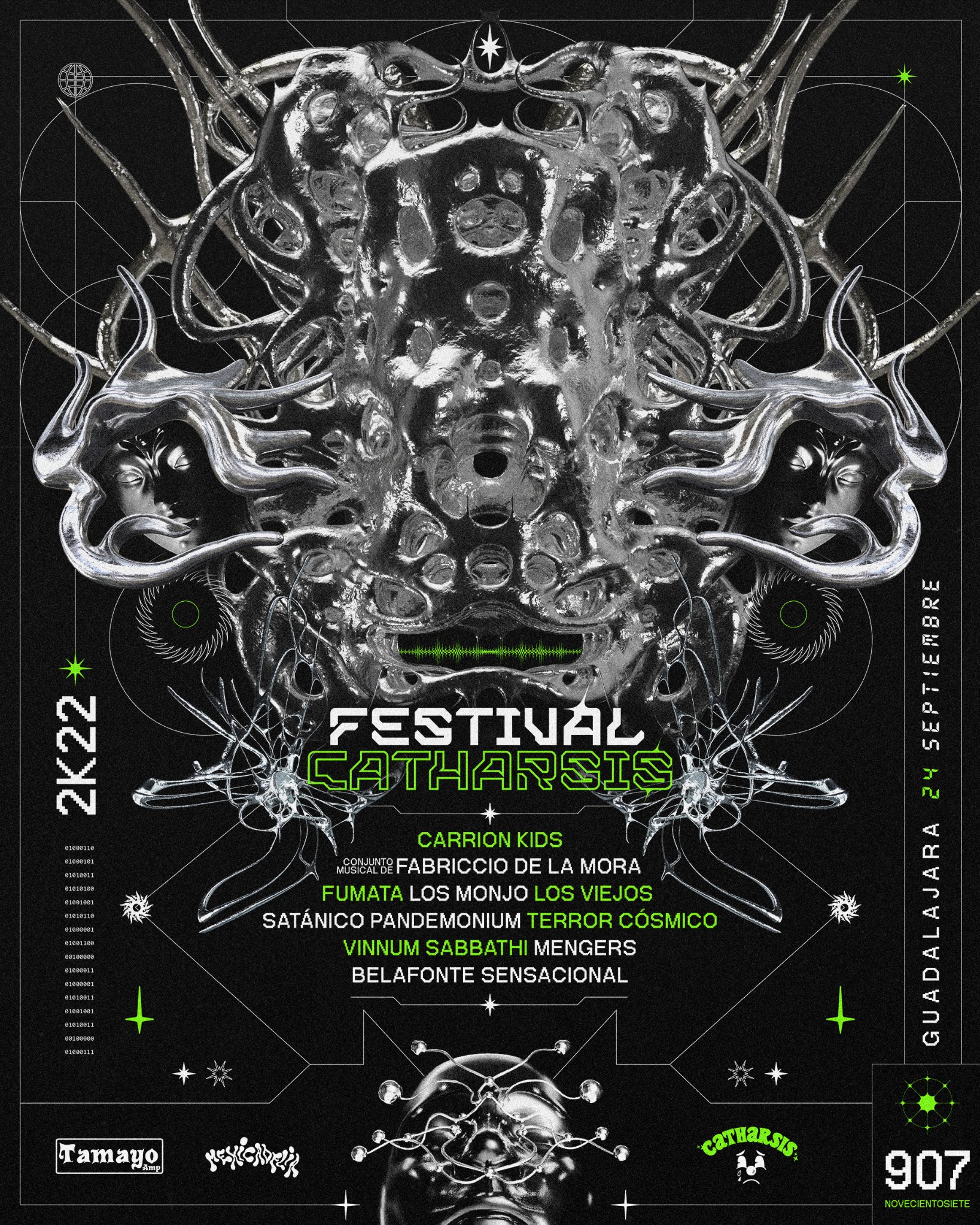 Conoce el cartel para Festival Catharsis 2022