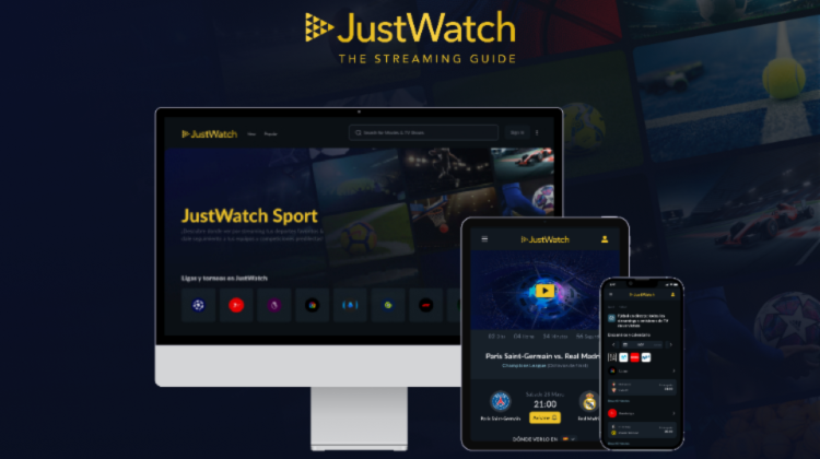 JustWatch lanza una guía de transmisión para deportes