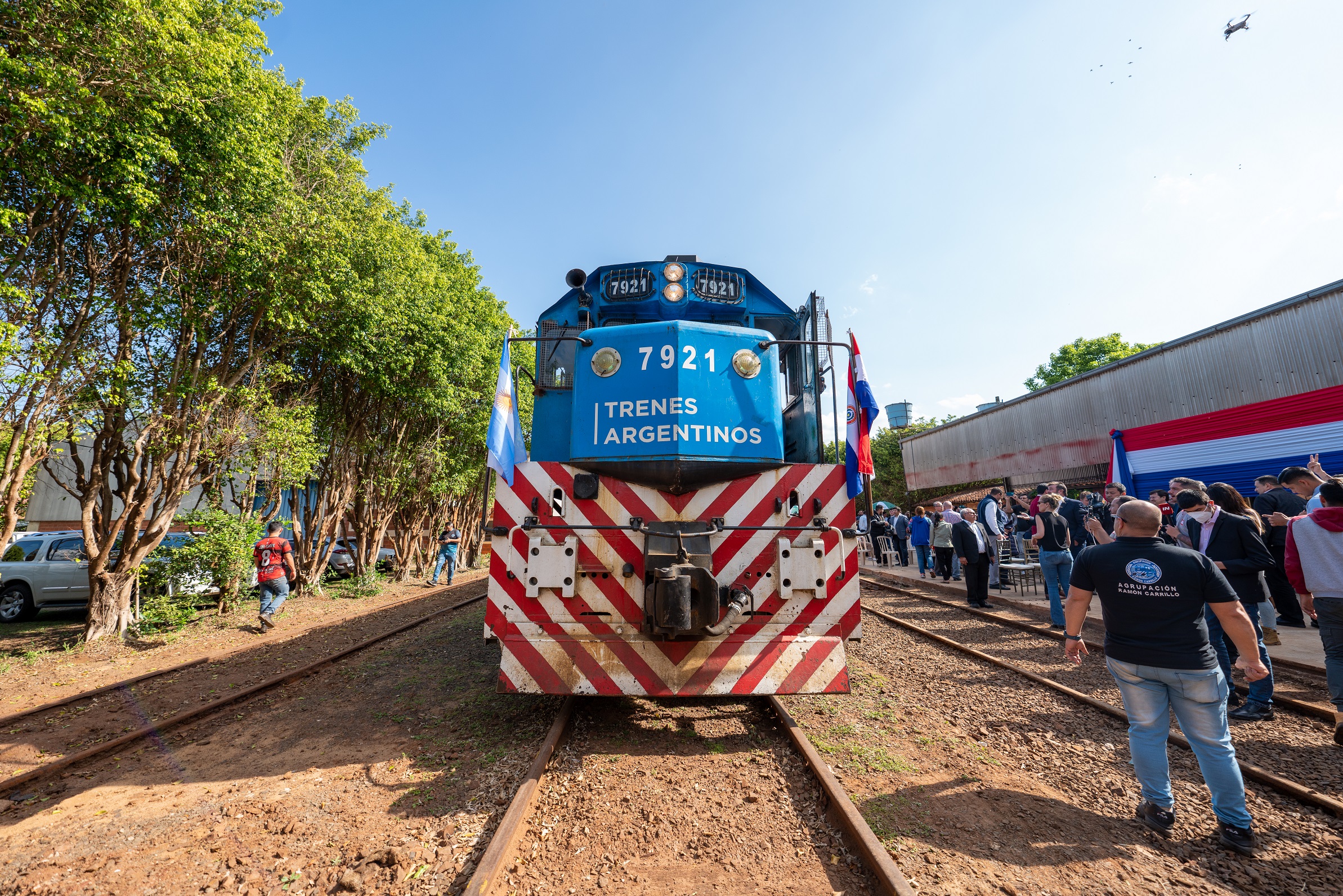 Argentina y Paraguay retoman cruce ferroviario internacional