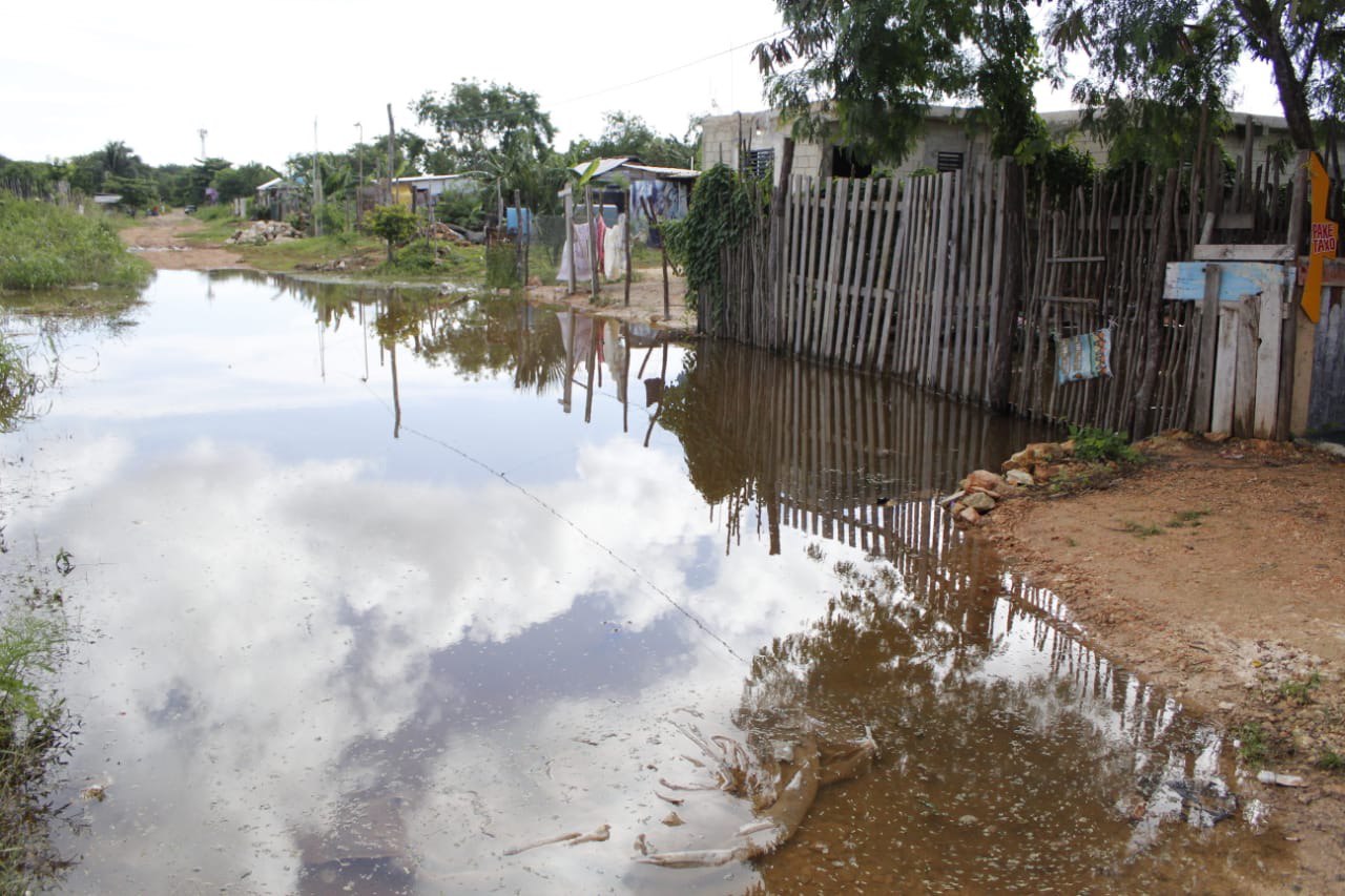 Lluvias afectan a más de 22 mil personas del sur de Quintana Roo