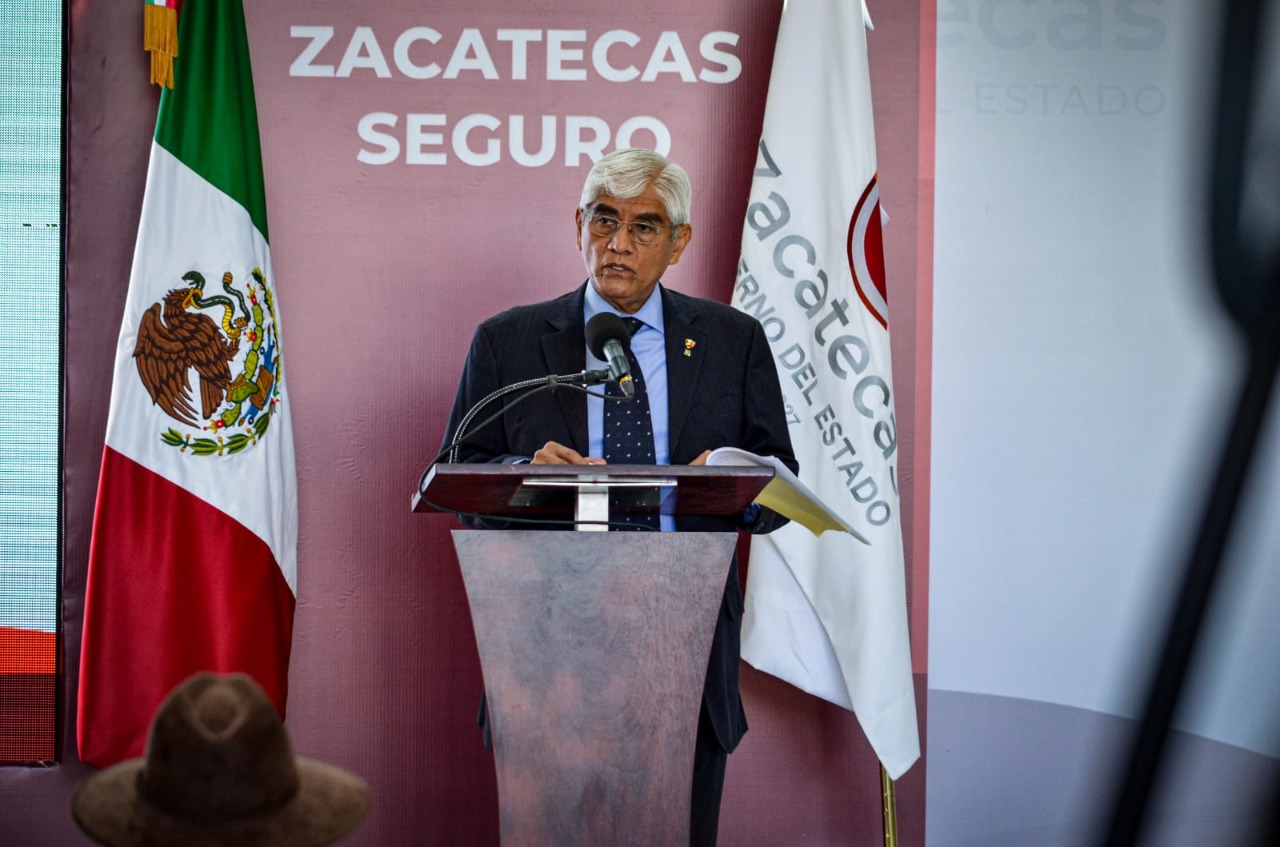 Refrenda Gobierno de Zacatecas su apoyo para mantener presencia de las fuerzas de seguridad en todo el territorio estatal