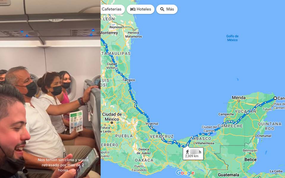 ¡Las risas no faltaron! Vuelo Cancún-Monterrey se retrasa y reacciones de pasajeros se viralizan