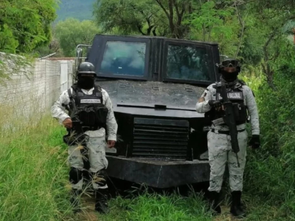 Guardia Nacional encontró un “monstruo” abandonado en el estado de Zacatecas